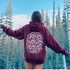 Featuring the inspiring words "Find Your Soul" in a unique tree branch lettering design, this hoodie captures the essence of the forest’s tranquil beauty and its power to ground and inspire.